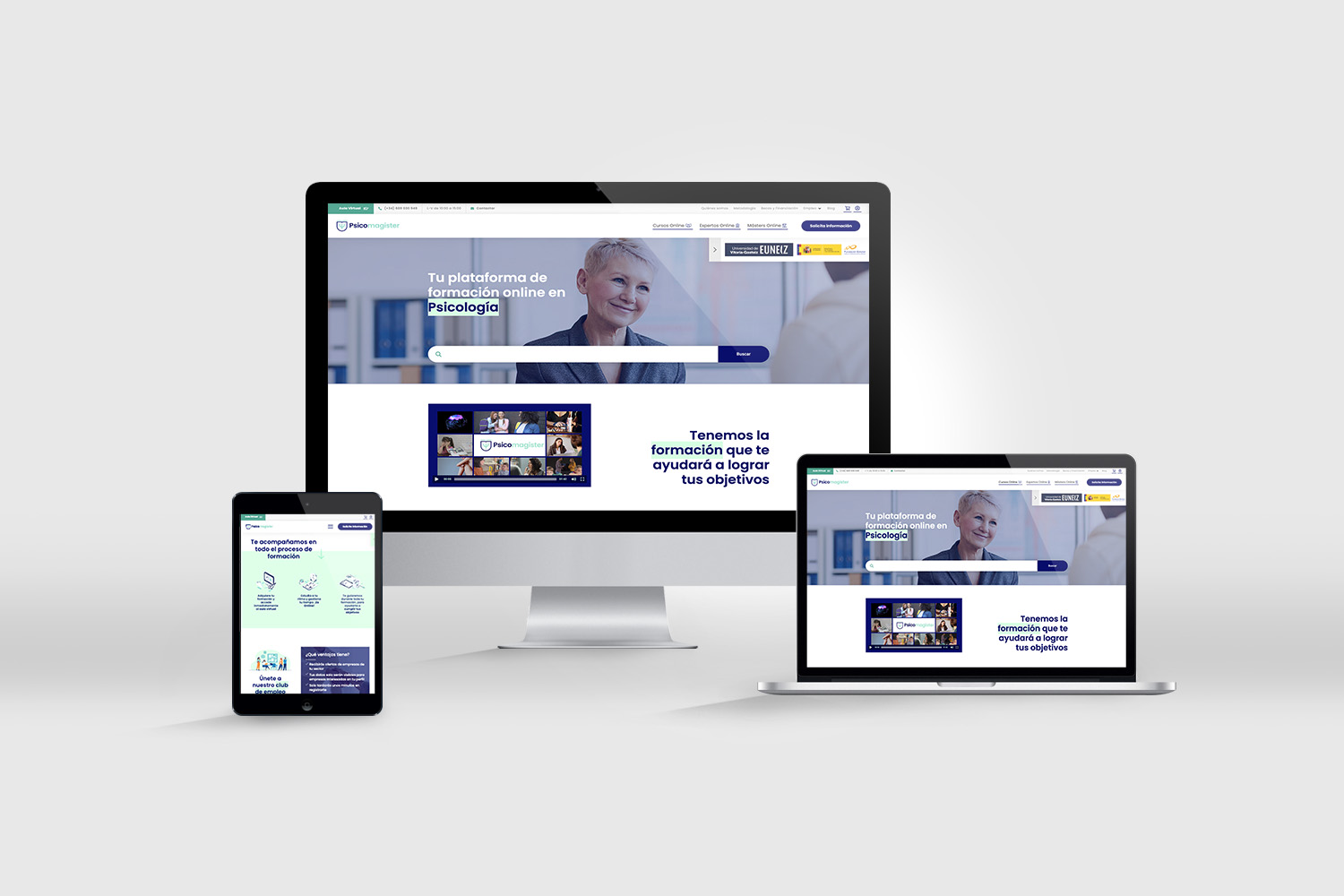 Proyecto Psicomagister plataforma de formación online en Psicología